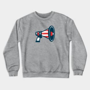 Patriotic Bullhorn Crewneck Sweatshirt